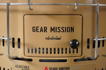 TOYOTOMI - Gear Mission Convection Kerosene Stove Round KS - GE67 - WhoWhy International