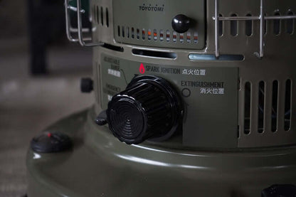 TOYOTOMI - Gear Mission Convection Kerosene Stove Round KS - GE67 - WhoWhy International