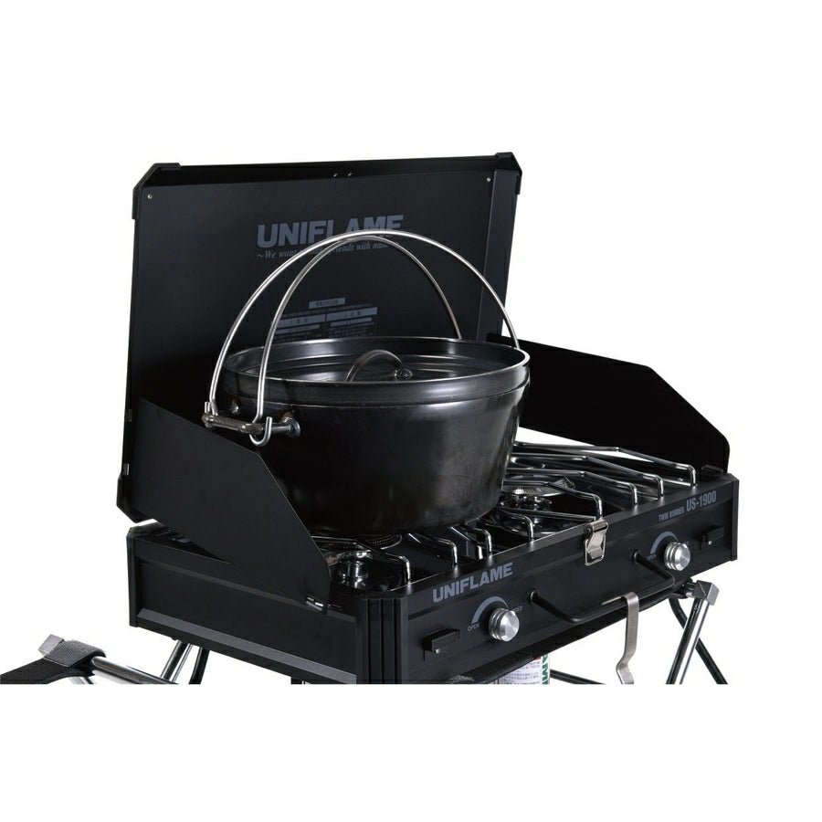 Uniflame-Twin Burner US-1900 Black LTD-WhoWhy International Uniflame-Twin Burner US-1900 Black LTD-WhoWhy International