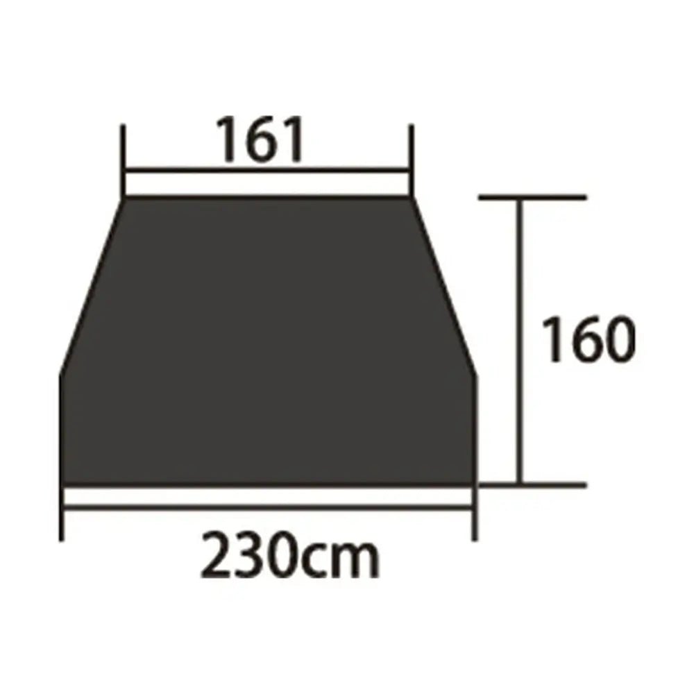 VISIONPEAKS - Ground Sheet Light 2 Room for 3 Persons VP160303B03 - WhoWhy International