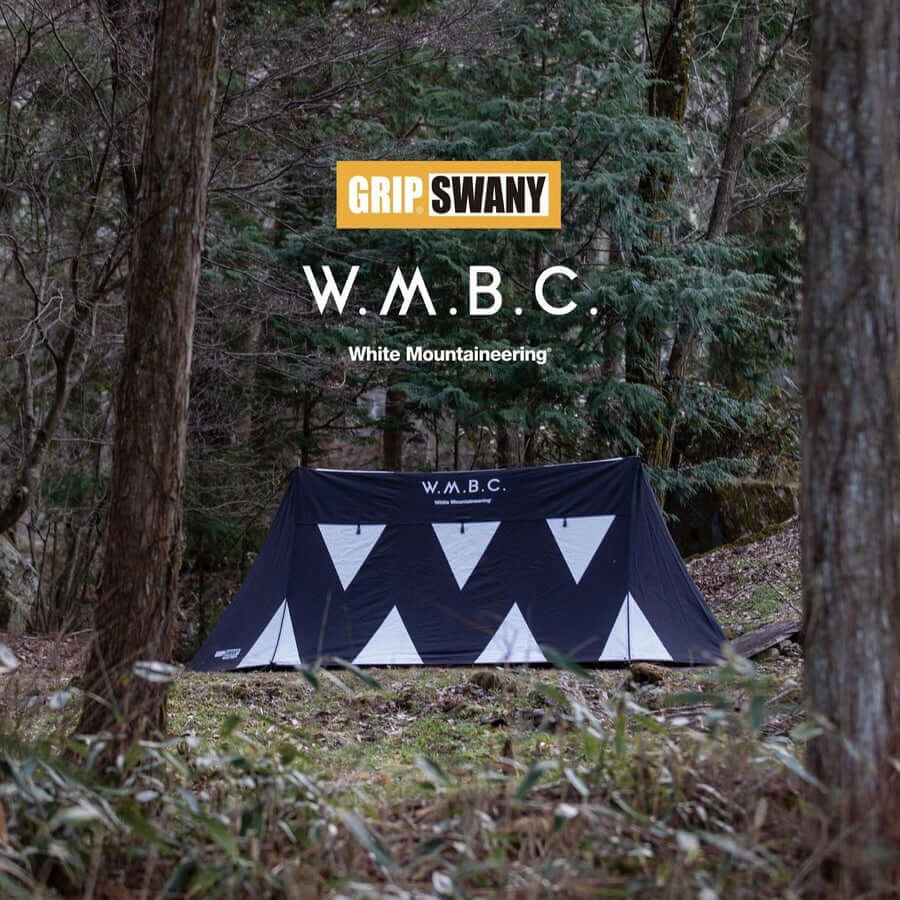 White Mountaineering × GRIP SWANY - FIREPROOF GS TENT / BLACK Collaboration BC2371801 - WhoWhy International