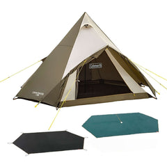 Coleman - Excursion Tepee II/325 Start Package Limited Edition 2000039241-Quality Foreign Outdoor and Camping Equipment-WhoWhy