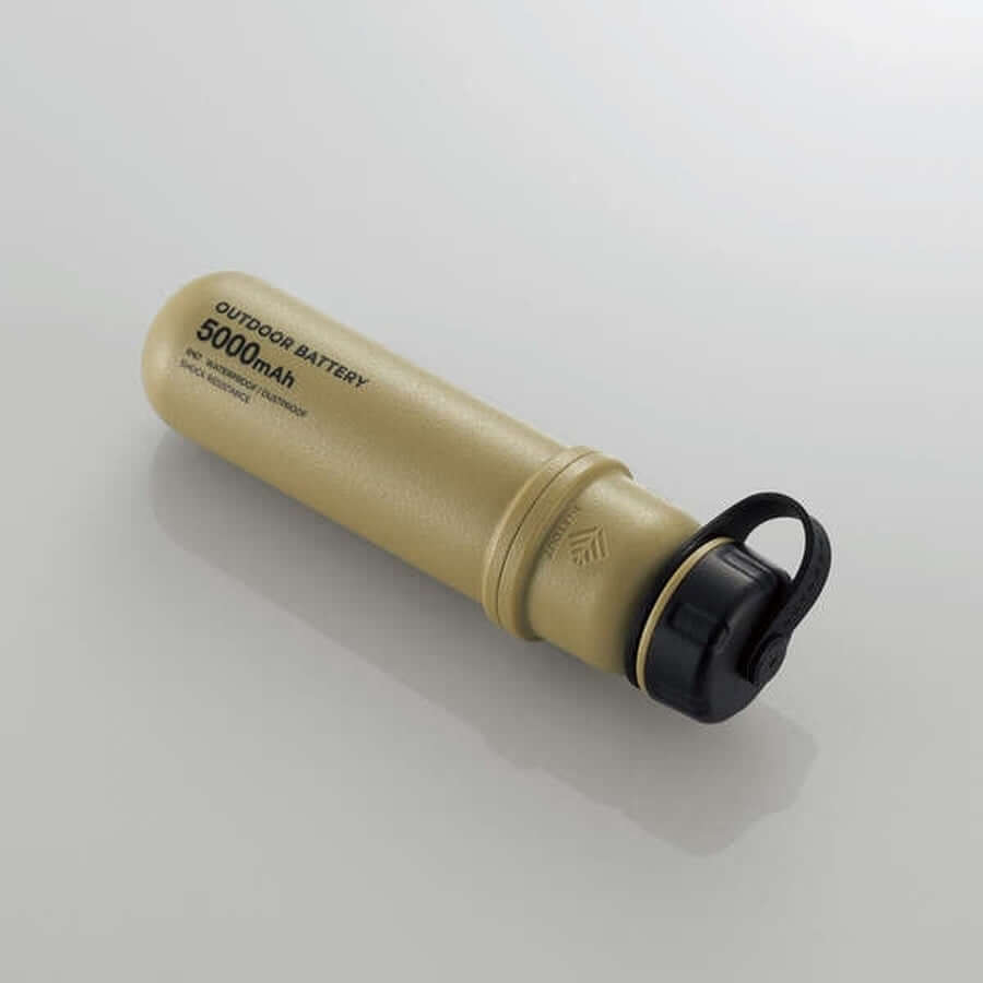 ELECOM - NESTOUT Mobile battery 5000mAh DE-NEST-5000BK-Quality Foreign Outdoor and Camping Equipment-WhoWhy