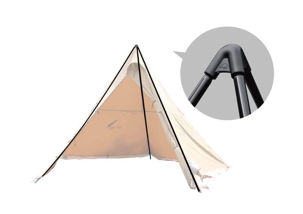 tent-Mark Designs - Circus Tripod Solo -Quality Foreign Outdoor and Camping Equipment-WhoWhy