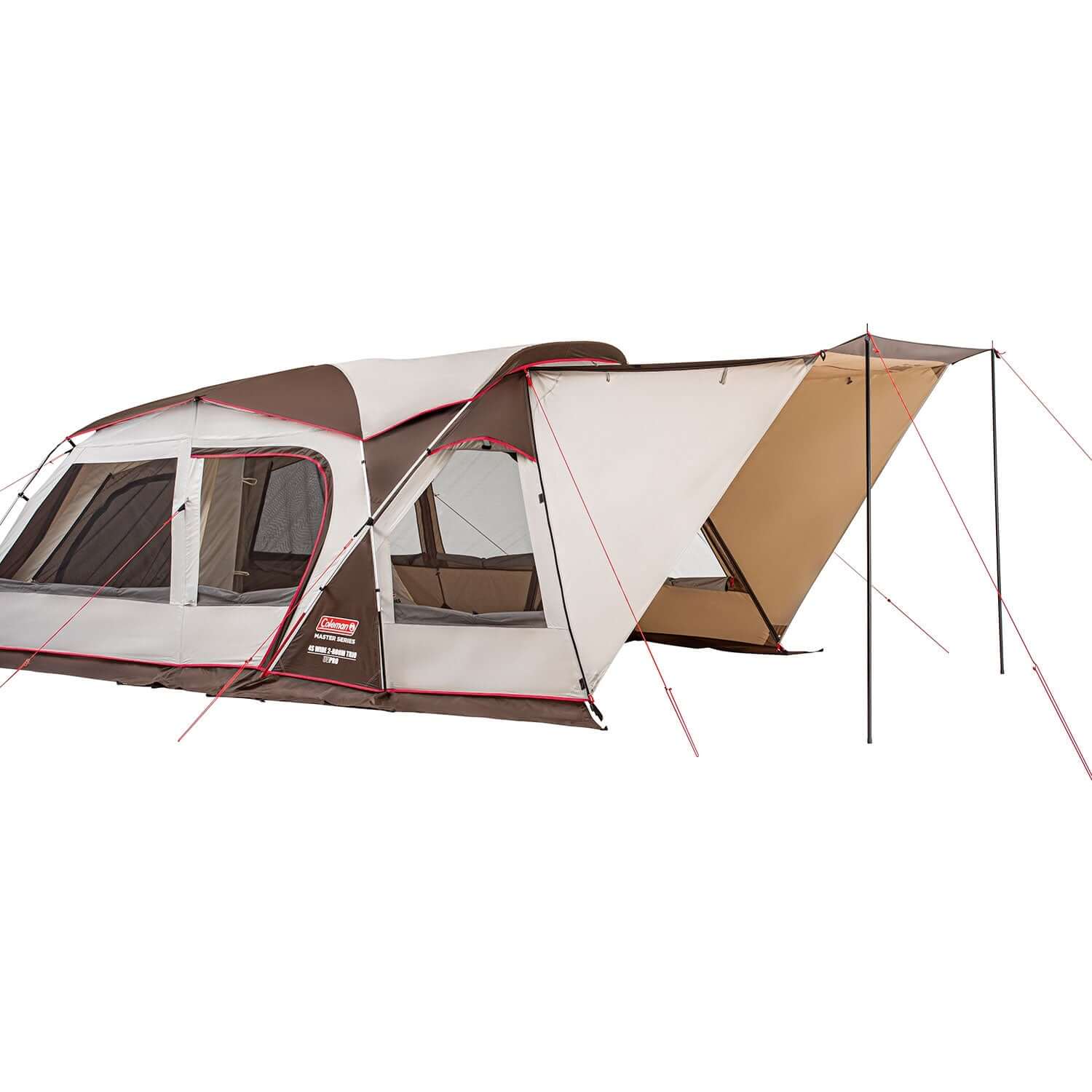 Coleman - 4S WIDE 2 ROOM TRIO 2000039247-Quality Foreign Outdoor and Camping Equipment-WhoWhy