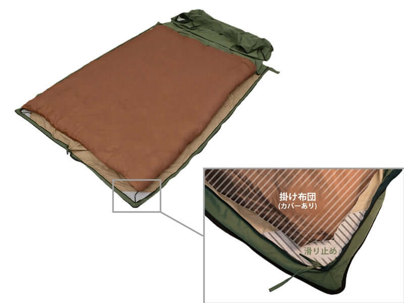 DOD - FUTON CAMPER(S) FC1-793-KH-Quality Foreign Outdoor and 