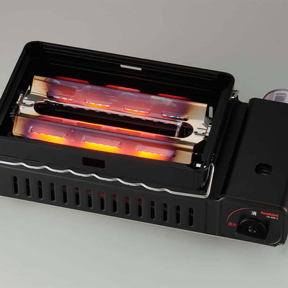 Iwatani - Cassette Gas Furnace Batayaki Aburiya Ii CB-ABR-2-Quality Foreign Outdoor and Camping Equipment-WhoWhy
