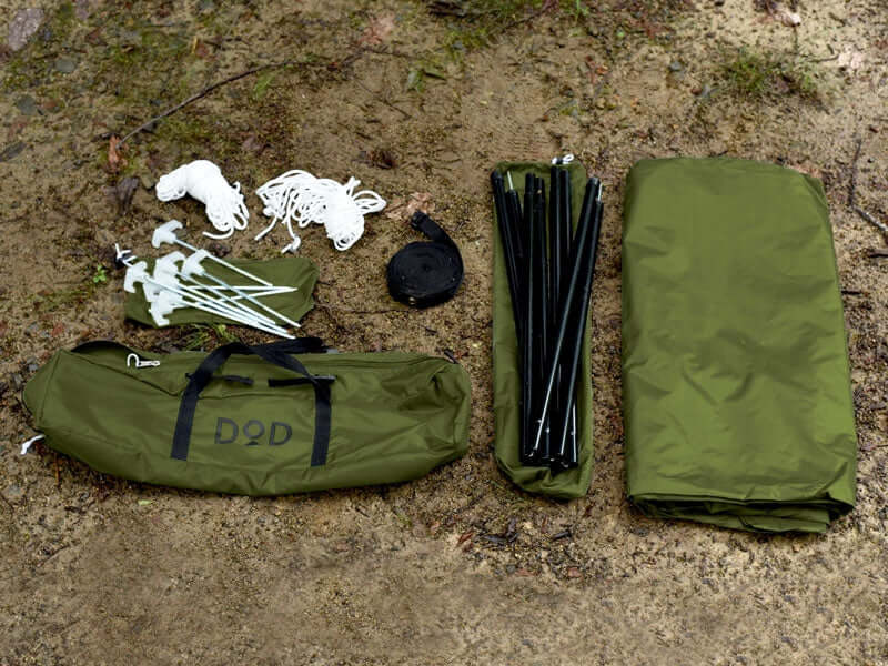DOD - Itsuka No Tarp TT5-631-KH-Quality Foreign Outdoor and Camping Equipment-WhoWhy