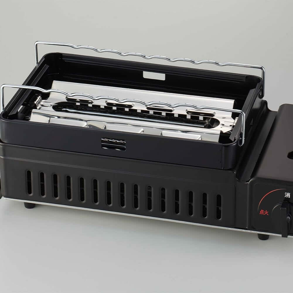 Iwatani - Cassette Gas Furnace Batayaki Aburiya Ii CB-ABR-2-Quality Foreign Outdoor and Camping Equipment-WhoWhy