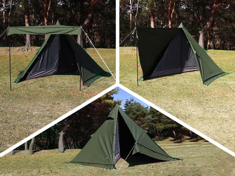 DOD - MUSHA TENT T1-819-KH-Quality Foreign Outdoor and Camping Equipment-WhoWhy