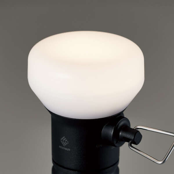 ELECOM - NESTOUT Bubble type LED Lantern LAMP-1 DE-NEST-GLP01BK-Quality Foreign Outdoor and Camping Equipment-WhoWhy