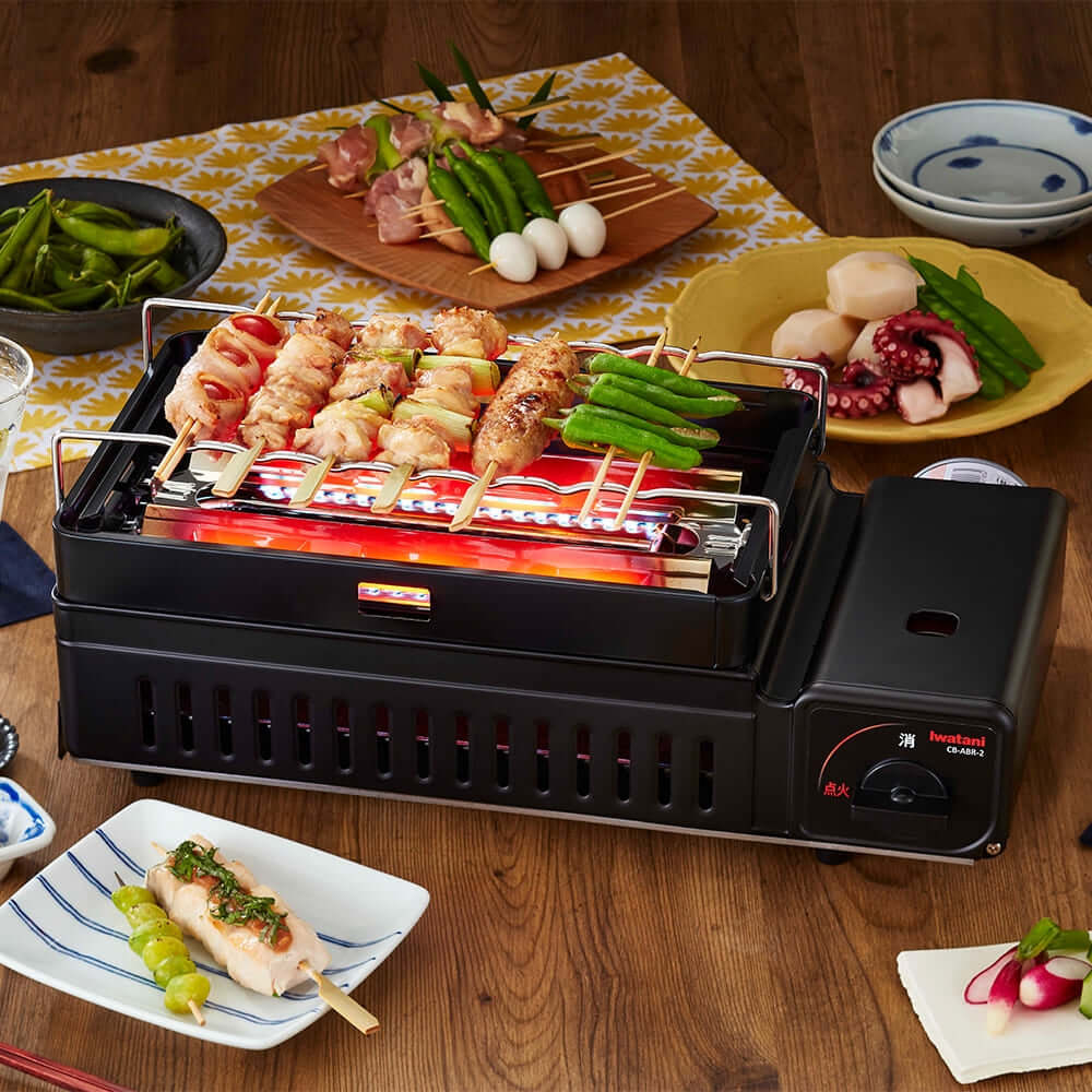 Iwatani - Cassette Gas Furnace Batayaki Aburiya Ii CB-ABR-2-Quality Foreign Outdoor and Camping Equipment-WhoWhy