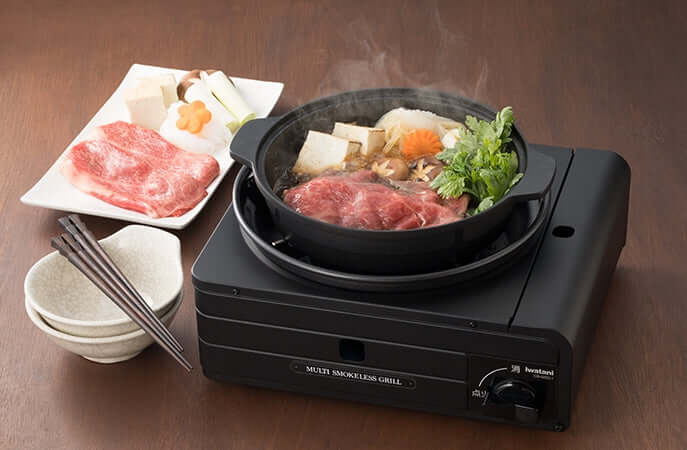 Iwatani - Cassette Fu Multi Smokeless Grill CB-MSG-1-Quality Foreign Outdoor and Camping Equipment-WhoWhy