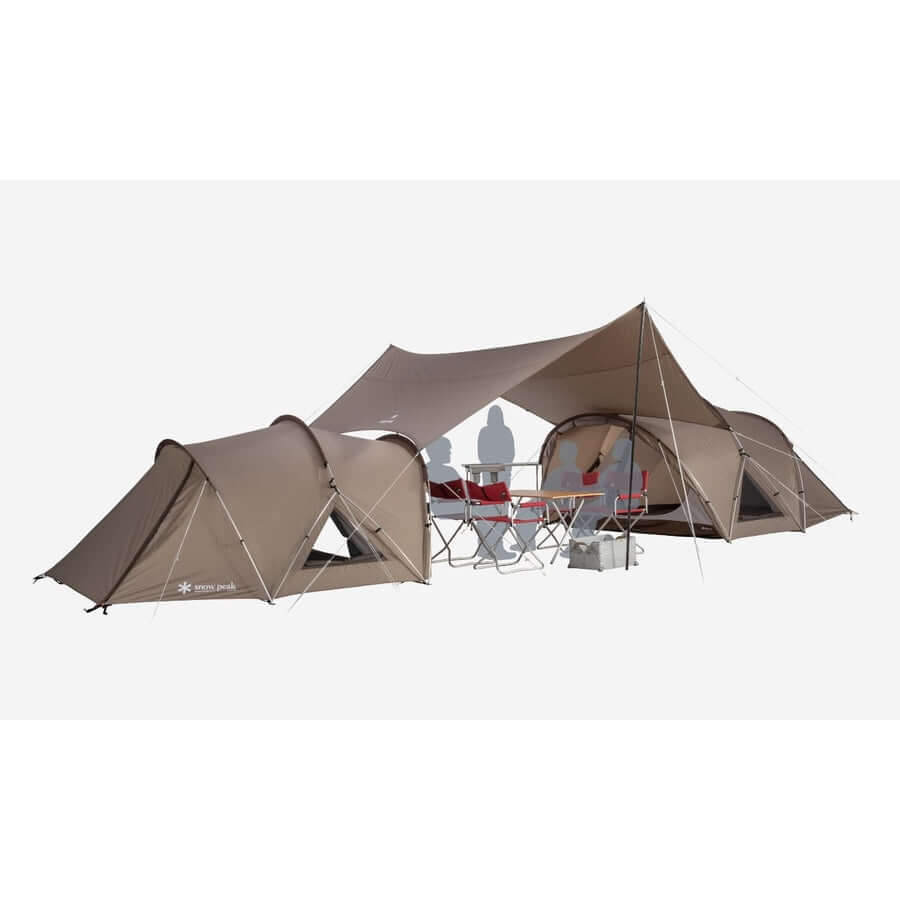 snow peak - Land Nest S Tent Tarp Set SET-259-Quality Foreign Outdoor and Camping Equipment-WhoWhy