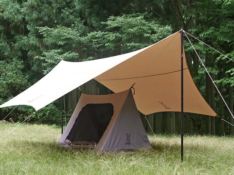 DOD - WALLABY TENT T2-657-BR-Quality Foreign Outdoor and Camping Equipment-WhoWhy