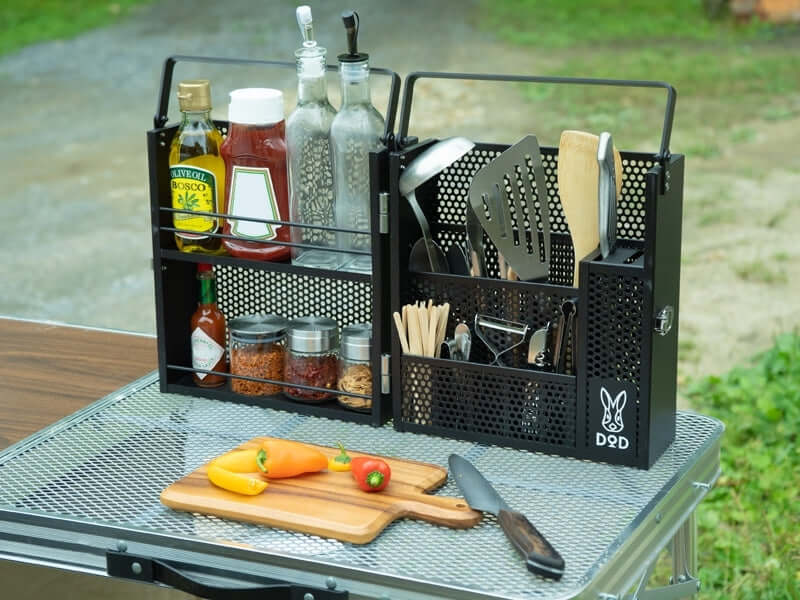 DOD - BECOME CHEF SHELF MK1-931-BK-Quality Foreign Outdoor and Camping Equipment-WhoWhy