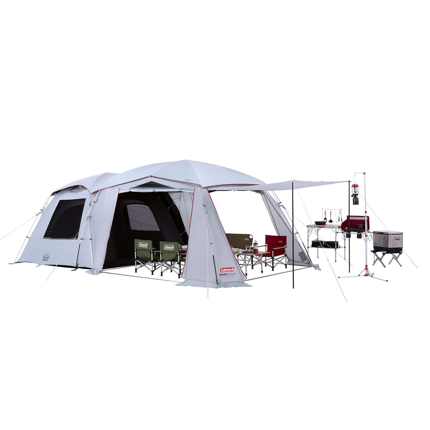Coleman - Tough Screen 2-Room Air / LDX+ 2000039083-Quality Foreign Outdoor and Camping Equipment-WhoWhy