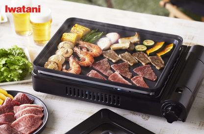 Iwatani - Cassette Gas Hot Plate Yakijozu-san β Plus CB-GHP-BPLS-Quality Foreign Outdoor and Camping Equipment-WhoWhy