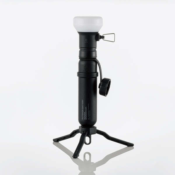 ELECOM - NESTOUT Bubble type LED Lantern LAMP-1 DE-NEST-GLP01BK-Quality Foreign Outdoor and Camping Equipment-WhoWhy
