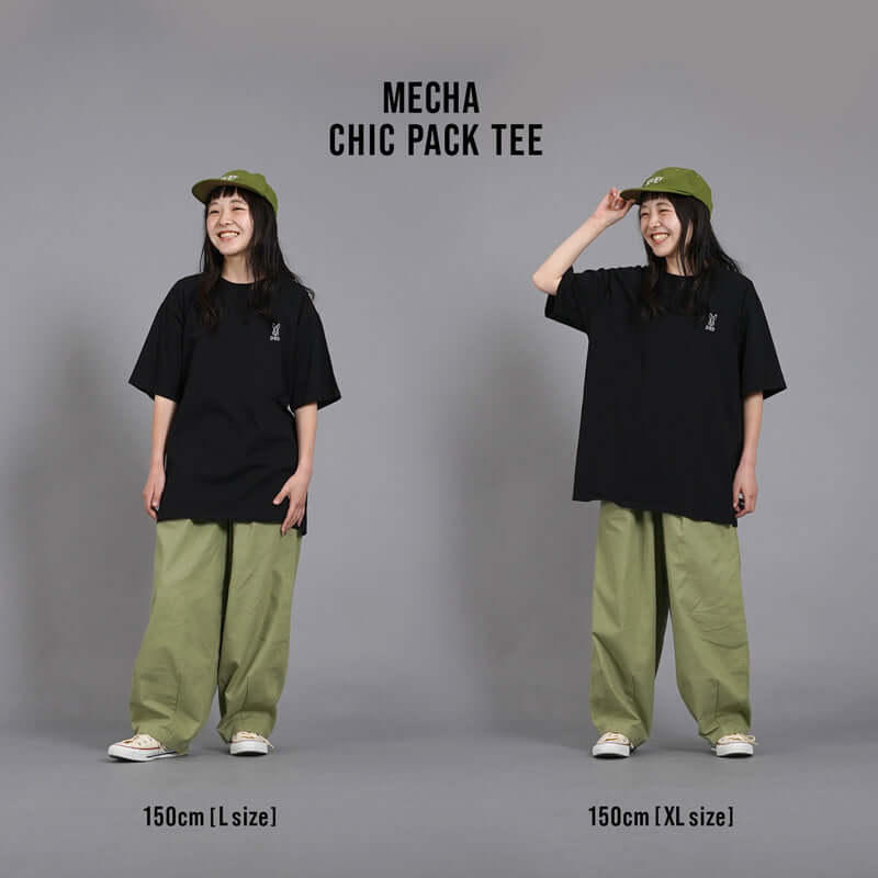 DOD - MECHA CHIC PACK TEE TS002 - BW TS002 - KB - WhoWhy International