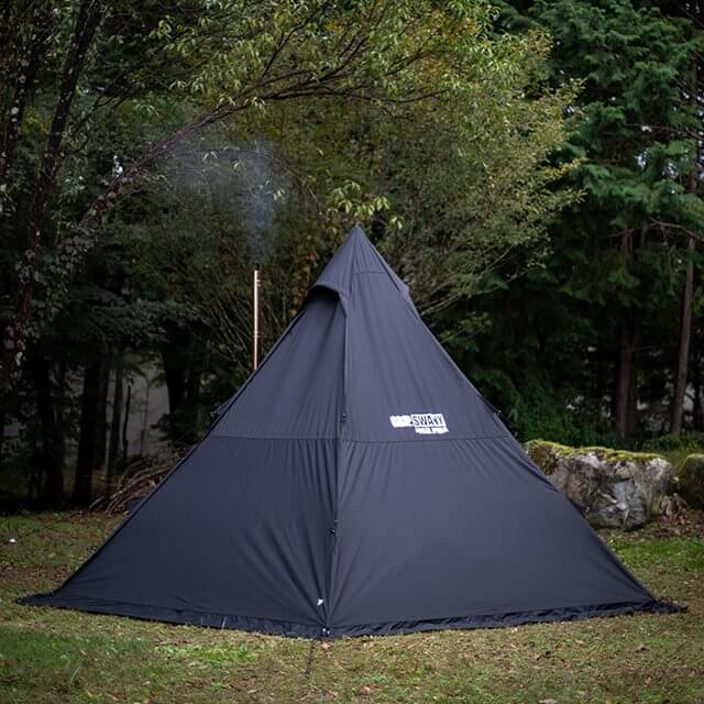 大人女性の GRIP SWANY GS MOTHER TENT ブラック テント/タープ ...