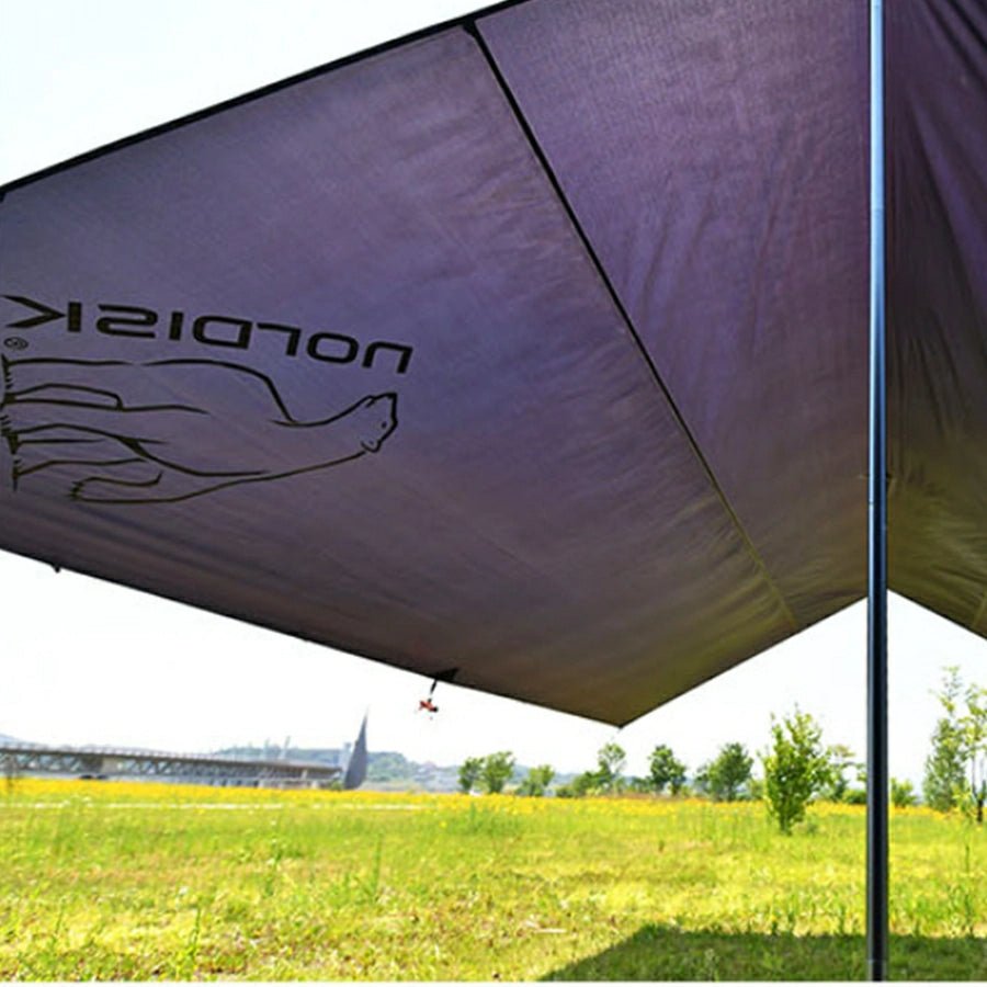 nordisk tarp voss NORDISK-Reisa 6 & Voss 20 PU Tarp Black Edition-WhoWhy International-Japanese Camping Gear
