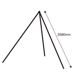 tent-Mark Designs - Circus Tripod Regular -Quality Foreign Outdoor and Camping Equipment-WhoWhy