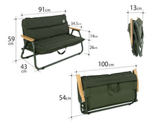 DOD - Good Rack Sofa Low CS2-900-KH-Quality Foreign Outdoor and Camping Equipment-WhoWhy